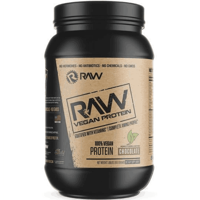 Raw Nutrition Vegan Protein, Cookies & Cream, 1.7 lbs (775 g)